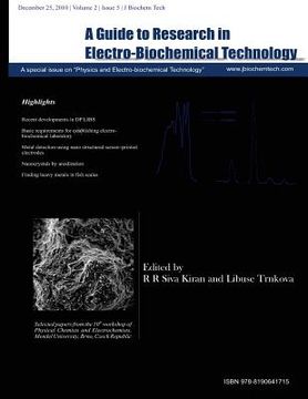portada A Guide to Research in Electro Biochemical Technology: A Guide to Research in Electro Biochemical Technology (en Inglés)