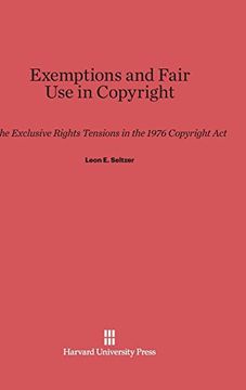 portada Exemptions and Fair use in Copyright (en Inglés)