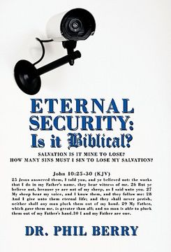 portada eternal security - is it biblical?