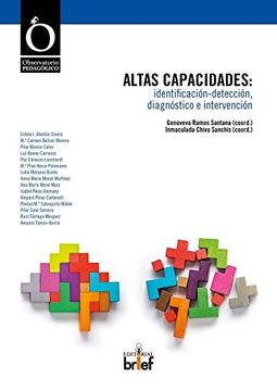 portada ALTAS CAPACIDADES: IDENTIFICACION-DETECCION, DIAGNOSTICO E (in Spanish)