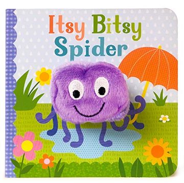 portada Itsy Bitsy Spider Finger Puppet Book (en Inglés)