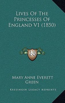 portada lives of the princesses of england v1 (1850) (in English)