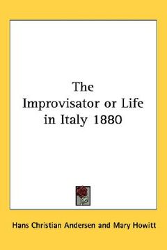 portada the improvisator or life in italy 1880