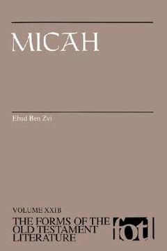 portada micah (en Inglés)