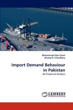 portada import demand behaviour in pakistan (en Inglés)