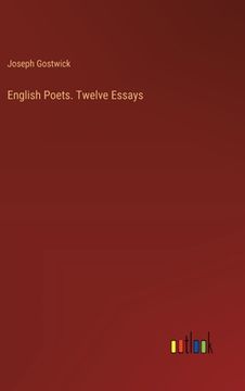 portada English Poets. Twelve Essays (en Inglés)