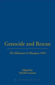 portada Genocide and Rescue