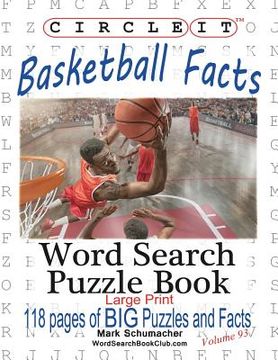 portada Circle It, Basketball Facts, Word Search, Puzzle Book (en Inglés)