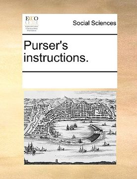 portada purser's instructions.