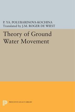 portada Theory of Ground Water Movement (Princeton Legacy Library) 