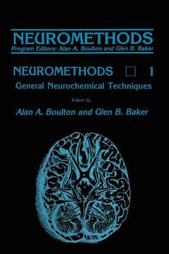 portada General Neurochemical Techniques (en Inglés)