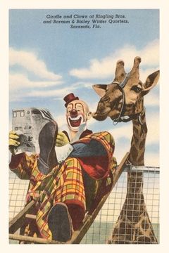 portada Vintage Journal Giraffe and Clown, Sarasota, Florida (in English)