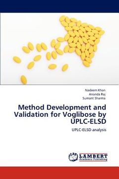 portada method development and validation for voglibose by uplc-elsd (en Inglés)