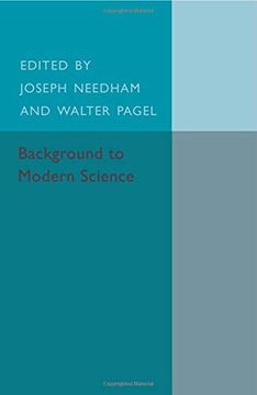 portada Background to Modern Science (in English)