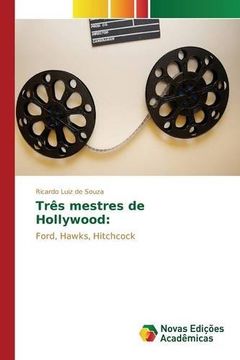 portada Três mestres de Hollywood (Portuguese Edition)