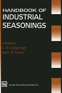 portada Handbook of Industrial Seasonings (en Inglés)