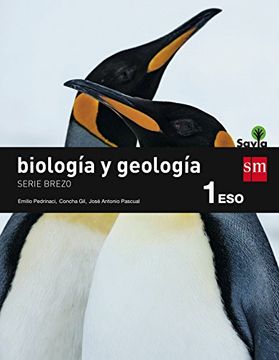 portada Biología y geología, Brezo. 1 ESO. Savia