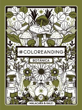 portada #Coloreanding. Botánica