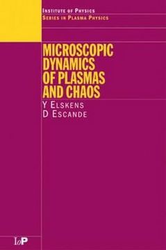portada microscopic dynamics of plasmas and chaos (in English)