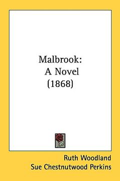 portada malbrook: a novel (1868) (in English)