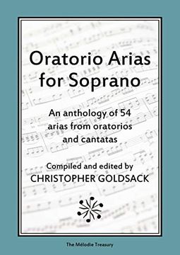 portada Oratorio Arias for Soprano (en Inglés)