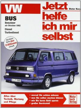 portada VW Bus: Benziner ab Oktober 1982. Diesel. Turbodiesel (en Alemán)