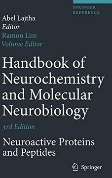 portada Handbook of Neurochemistry and Molecular Neurobiology: Neuroactive Proteins and Peptides (en Inglés)