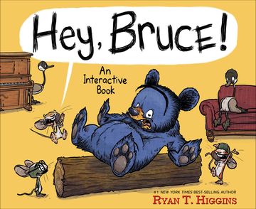 portada Hey, Bruce! An Interactive Book (Mother Bruce) (en Inglés)