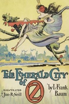 portada The Emerald City of oz: Illustrated (en Inglés)