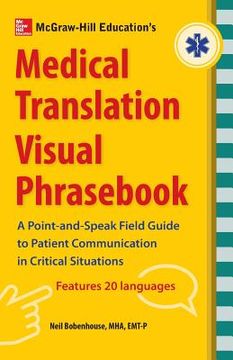 portada McGraw-Hill's Medical Translation Visual Phrasebook PB (en Inglés)