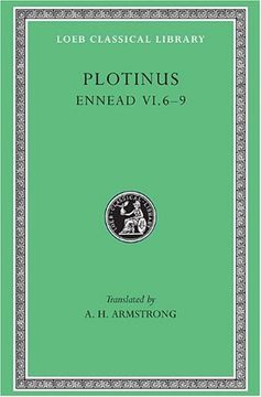 portada Plotinus: Volume Vii, Ennead Vi. 6-9 (Loeb Classical Library no. 468) (en Inglés)