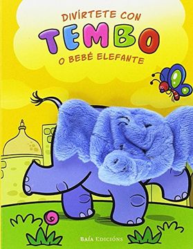portada Divírtete con Tembo o Bebé Elefante (en Gallego)