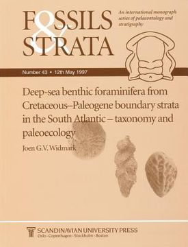 portada Deep-Sea Benthic Foraminifera from Cretaceous-Paleogene Boundary Strata in the South Atlantic: Taxonomy and Paleoecology (en Inglés)