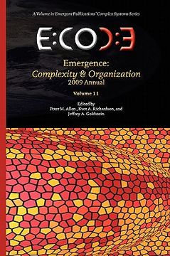 portada emergence: complexity & organization - 2009 annual (en Inglés)