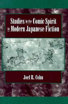 portada studies in the comic spirit in modern japanese fiction (en Inglés)