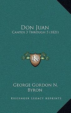 portada don juan: cantos 3 through 5 (1821)