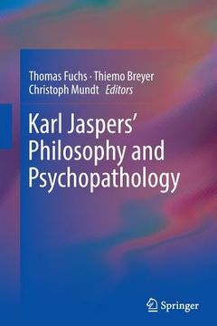 portada Karl Jaspers' Philosophy and Psychopathology (in English)