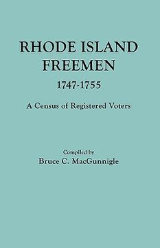 portada rhode island freemen, 1747-1755 (in English)