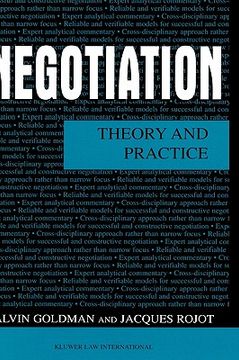 portada negotiation: theory and practice (en Inglés)