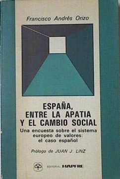 portada España Entre la Apatia y el Cambio Social