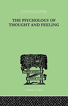 portada The Psychology of Thought and Feeling (en Inglés)