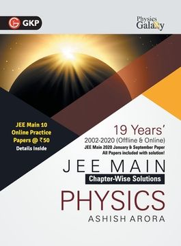 portada Physics Galaxy 2021 JEE Main Physics 19 Years ChapterWise Solutions (2002-2020) by Ashish Arora (en Inglés)