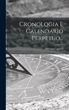 portada Cronologia E Calendario Perpetuo... (in Italian)
