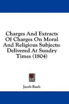 portada charges and extracts of charges on moral