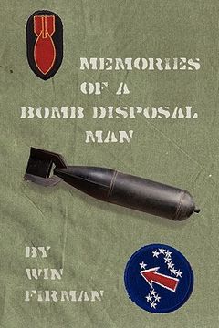 portada memories of a bomb disposal man (en Inglés)