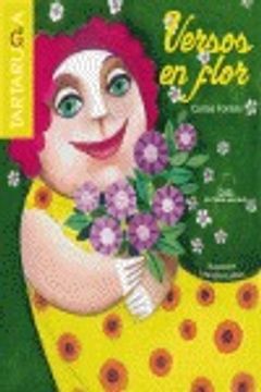portada Versos en flor (Tartaruga) (en Gallego)