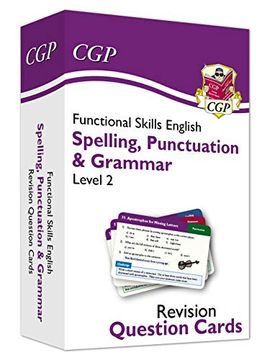 portada New Functional Skills English Revision Question Cards: Spelling, Punctuation & Grammar - Level 2 