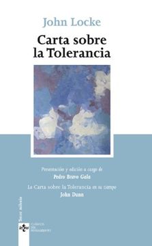 portada Carta Sobre la Tolerancia (in Spanish)
