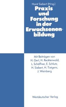 portada Praxis und Forschung in der Erwachsenenbildung (German Edition)