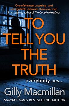 portada To Tell you the Truth: A Twisty Thriller That’S Impossible to put Down 
